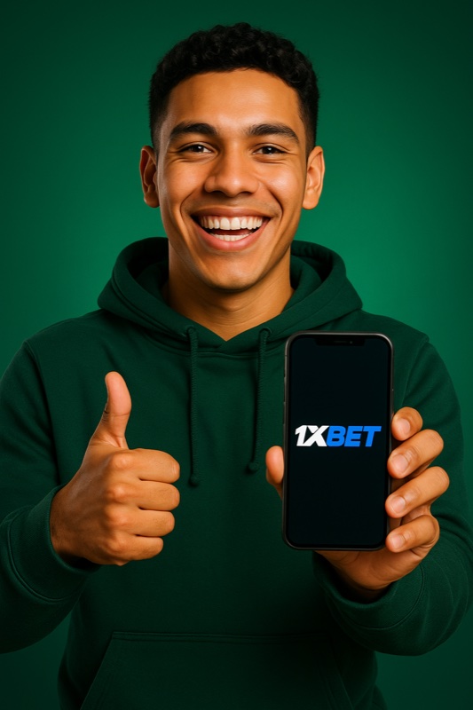 Cliente feliz operando con 1xBet